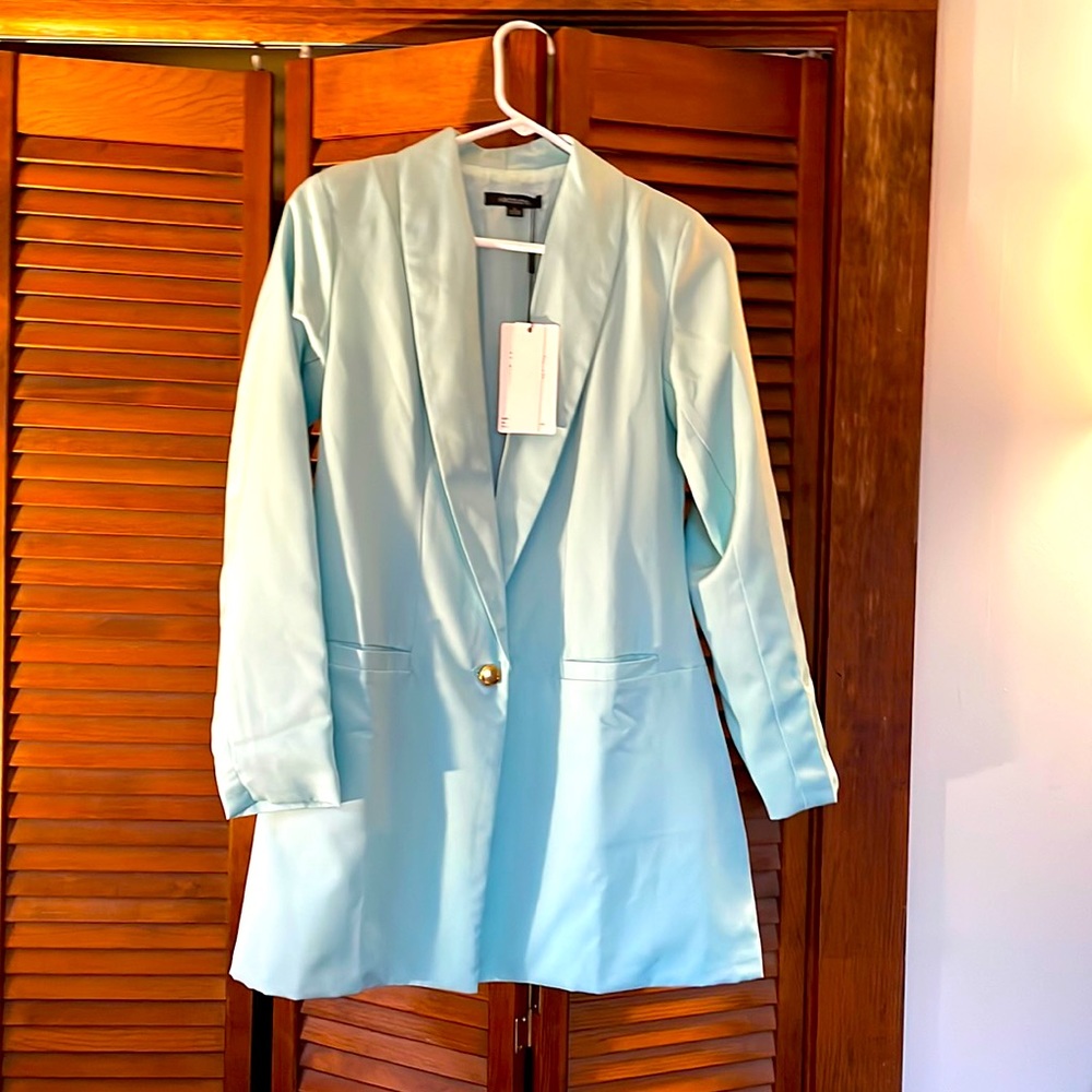 Aqua blazer